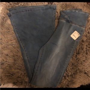 Brand new with tags, Free People Wide leg jeans.